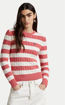 Sweter damski casualowy Polo Ralph Lauren ze sklepu: MODIVO w kategorii: Swetry damskie - zdjęcie WP-EBWP-BKLVO-LN0_0000305213082