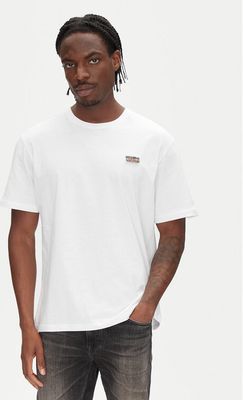T-shirt męski casual Just Cavalli ze sklepu: MODIVO w kategorii: T-shirty męskie - zdjęcie WP-EBWP-BKLVO-LN0_0000305214072