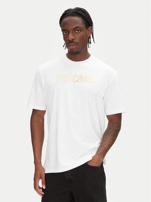 T-shirt męski na wiosnę Just Cavalli ze sklepu: MODIVO w kategorii: T-shirty męskie - zdjęcie WP-EBWP-BKLVO-LN0_0000305214133