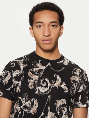 Versace Jeans Couture - T-shirt męski w stylu młodzieżowym ze sklepu: MODIVO w kategorii: T-shirty męskie - zdjęcie WP-EBWP-BKLVO-LN0_0000305214454
