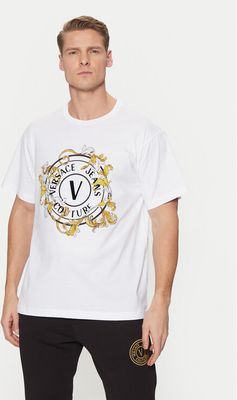 T-shirt męski młodzieżowy Versace Jeans Couture ze sklepu: MODIVO w kategorii: T-shirty męskie - zdjęcie WP-EBWP-BKLVO-LN0_0000305214508
