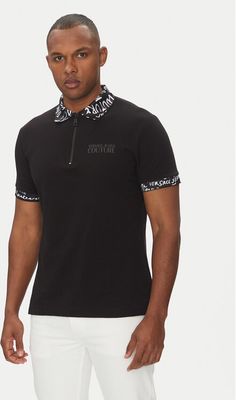 T-shirt męski w stylu młodzieżowym Versace Jeans Couture ze sklepu: MODIVO w kategorii: T-shirty męskie - zdjęcie WP-EBWP-BKLVO-LN0_0000305215161