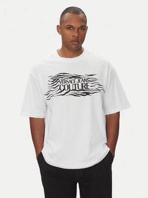 T-shirt męski Versace Jeans Couture ze sklepu: MODIVO w kategorii: T-shirty męskie - zdjęcie WP-EBWP-BKLVO-LN0_0000305215260