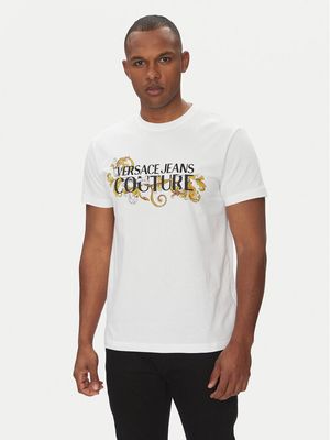 T-shirt męski na wiosnę Versace Jeans Couture ze sklepu: MODIVO w kategorii: T-shirty męskie - zdjęcie WP-EBWP-BKLVO-LN0_0000305215307