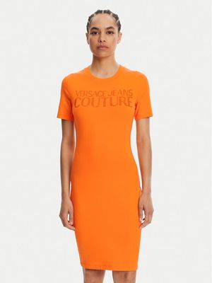 Sukienka casualowa Versace Jeans Couture ze sklepu: MODIVO w kategorii: Sukienki - zdjęcie WP-EBWP-BKLVO-LN0_0000305215543