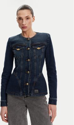 Kurtka damska na wiosnę Versace Jeans Couture ze sklepu: MODIVO w kategorii: Kurtki damskie - zdjęcie WP-EBWP-BKLVO-LN0_0000305215963