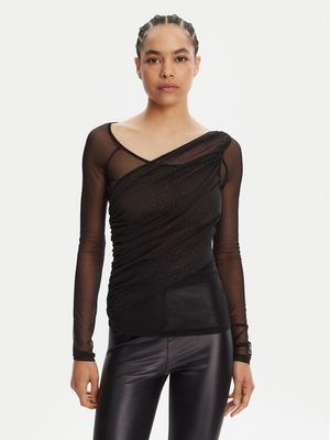 Bluzka damska casualowa Versace Jeans Couture ze sklepu: MODIVO w kategorii: Bluzki damskie - zdjęcie WP-EBWP-BKLVO-LN0_0000305215987