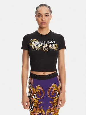 Versace Jeans Couture - Bluzka damska młodzieżowa ze sklepu: MODIVO w kategorii: Bluzki damskie - zdjęcie WP-EBWP-BKLVO-LN0_0000305216052