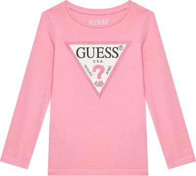Bluzka dziewczęca na wiosnę Guess ze sklepu: MODIVO w kategorii: Bluzki dziewczęce - zdjęcie WP-EBWP-BKLVO-LN0_0000305227126