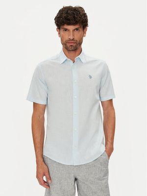 U.S Polo Assn. - Koszula męska z klasycznym kołnierzykiem ze sklepu: MODIVO w kategorii: Koszule męskie - zdjęcie WP-EBWP-BKLVO-LN0_0000305230003