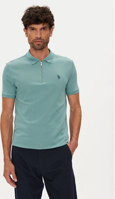 T-shirt męski casual na wiosnę U.S Polo Assn. ze sklepu: MODIVO w kategorii: T-shirty męskie - zdjęcie WP-EBWP-BKLVO-LN0_0000305230102