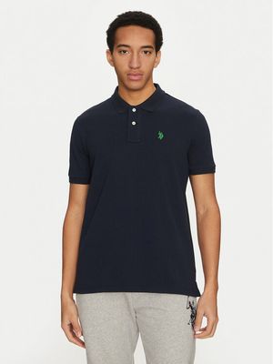 T-shirt męski casual U.S Polo Assn. ze sklepu: MODIVO w kategorii: T-shirty męskie - zdjęcie WP-EBWP-BKLVO-LN0_0000305230478