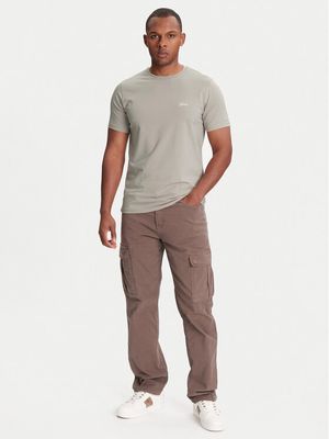 T-shirt męski casual Guess ze sklepu: MODIVO w kategorii: T-shirty męskie - zdjęcie WP-EBWP-BKLVO-LN0_0000305230492