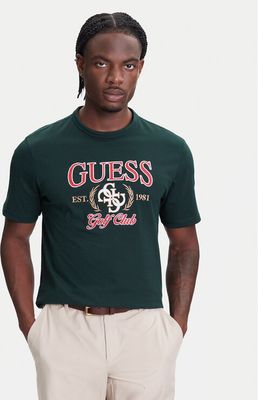 T-shirt męski młodzieżowy wiosenny Guess ze sklepu: MODIVO w kategorii: T-shirty męskie - zdjęcie WP-EBWP-BKLVO-LN0_0000305230706