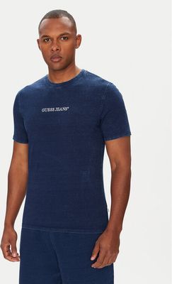 T-shirt męski wiosenny Guess Jeans ze sklepu: MODIVO w kategorii: T-shirty męskie - zdjęcie WP-EBWP-BKLVO-LN0_0000305230744