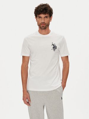 T-shirt męski casual U.S Polo Assn. ze sklepu: MODIVO w kategorii: T-shirty męskie - zdjęcie WP-EBWP-BKLVO-LN0_0000305230980