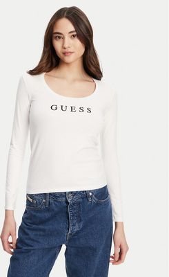 Bluzka damska casualowa Guess ze sklepu: MODIVO w kategorii: Bluzki damskie - zdjęcie WP-EBWP-BKLVO-LN0_0000305232243