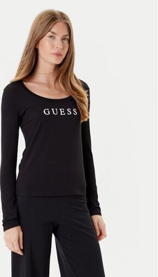 Guess - Bluzka damska jesienna ze sklepu: MODIVO w kategorii: Bluzki damskie - zdjęcie WP-EBWP-BKLVO-LN0_0000305232250