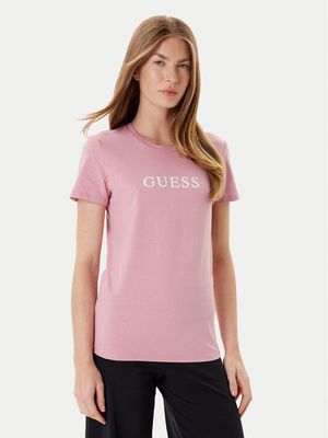 Bluzka damska wiosenna Guess ze sklepu: MODIVO w kategorii: Bluzki damskie - zdjęcie WP-EBWP-BKLVO-LN0_0000305232267