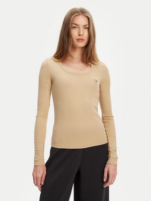Bluzka damska jesienna casualowa Guess ze sklepu: MODIVO w kategorii: Bluzki damskie - zdjęcie WP-EBWP-BKLVO-LN0_0000305233110