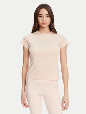 Bluzka damska w stylu młodzieżowym Guess ze sklepu: MODIVO w kategorii: Bluzki damskie - zdjęcie WP-EBWP-BKLVO-LN0_0000305233189