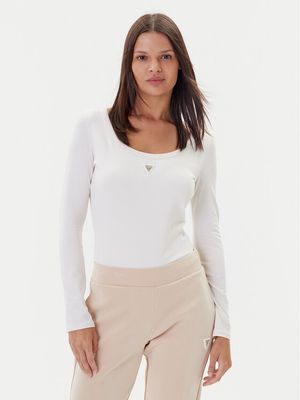 Bluzka damska Guess ze sklepu: MODIVO w kategorii: Bluzki damskie - zdjęcie WP-EBWP-BKLVO-LN0_0000305233288