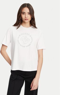 Bluzka damska w stylu młodzieżowym Guess ze sklepu: MODIVO w kategorii: Bluzki damskie - zdjęcie WP-EBWP-BKLVO-LN0_0000305233677
