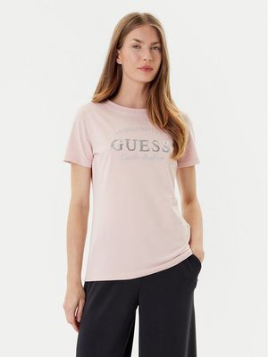 Guess - Bluzka damska wiosenna ze sklepu: MODIVO w kategorii: Bluzki damskie - zdjęcie WP-EBWP-BKLVO-LN0_0000305233837