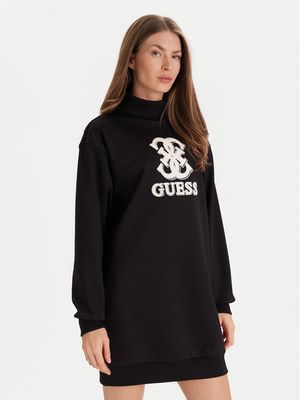 Sukienka prosta Guess ze sklepu: MODIVO w kategorii: Sukienki - zdjęcie WP-EBWP-BKLVO-LN0_0000305234278