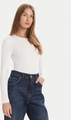 Bluzka damska casualowa Guess Jeans ze sklepu: MODIVO w kategorii: Bluzki damskie - zdjęcie WP-EBWP-BKLVO-LN0_0000305235480