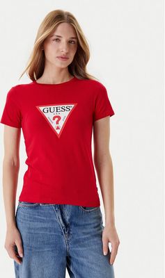 Bluzka damska młodzieżowa Guess Jeans ze sklepu: MODIVO w kategorii: Bluzki damskie - zdjęcie WP-EBWP-BKLVO-LN0_0000305235879