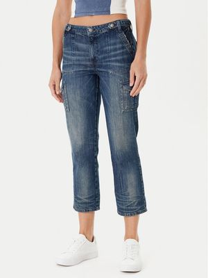 Jeansy damskie casual Guess ze sklepu: MODIVO w kategorii: Jeansy damskie - zdjęcie WP-EBWP-BKLVO-LN0_0000305236104