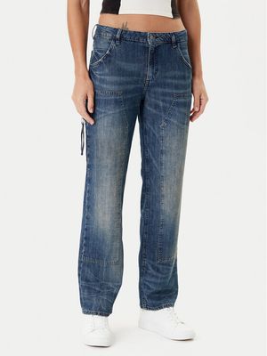 Jeansy damskie w miejskim stylu Guess ze sklepu: MODIVO w kategorii: Jeansy damskie - zdjęcie WP-EBWP-BKLVO-LN0_0000305236111