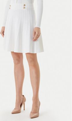 Guess - Spódnica na lato ze sklepu: MODIVO w kategorii: Spódnice - zdjęcie WP-EBWP-BKLVO-LN0_0000305236814
