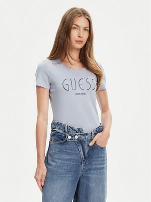 Bluzka damska w stylu młodzieżowym Guess ze sklepu: MODIVO w kategorii: Bluzki damskie - zdjęcie WP-EBWP-BKLVO-LN0_0000305236975