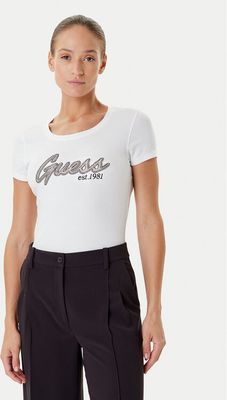 Bluzka damska na wiosnę Guess ze sklepu: MODIVO w kategorii: Bluzki damskie - zdjęcie WP-EBWP-BKLVO-LN0_0000305237163