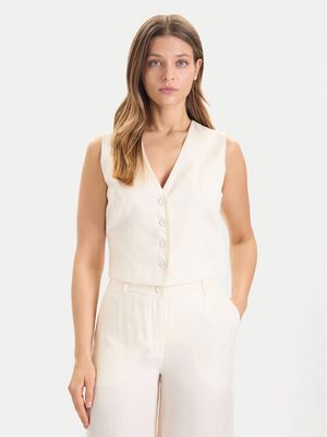 Kamizelka damska casual Guess ze sklepu: MODIVO w kategorii: Kamizelki damskie - zdjęcie WP-EBWP-BKLVO-LN0_0000305237323