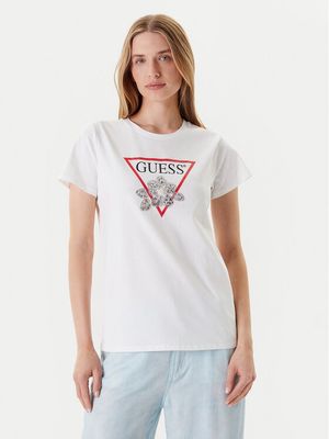 Bluzka damska Guess ze sklepu: MODIVO w kategorii: Bluzki damskie - zdjęcie WP-EBWP-BKLVO-LN0_0000305237354