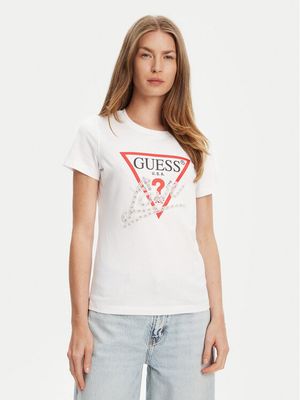 Bluzka damska wiosenna Guess ze sklepu: MODIVO w kategorii: Bluzki damskie - zdjęcie WP-EBWP-BKLVO-LN0_0000305237392