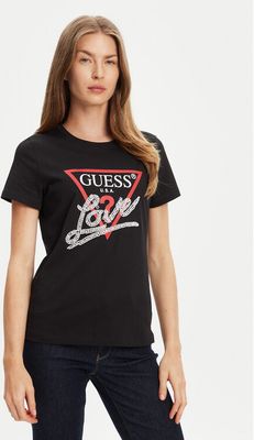 Bluzka damska Guess ze sklepu: MODIVO w kategorii: Bluzki damskie - zdjęcie WP-EBWP-BKLVO-LN0_0000305237439