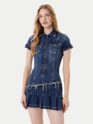 Sukienka casualowa Guess ze sklepu: MODIVO w kategorii: Sukienki - zdjęcie WP-EBWP-BKLVO-LN0_0000305237668