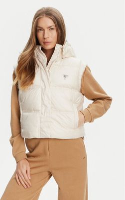 Kamizelka damska jesienna casual Guess ze sklepu: MODIVO w kategorii: Kamizelki damskie - zdjęcie WP-EBWP-BKLVO-LN0_0000305237859