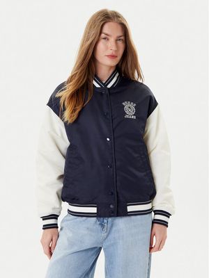 Kurtka damska casual jesienna Guess Jeans ze sklepu: MODIVO w kategorii: Kurtki damskie - zdjęcie WP-EBWP-BKLVO-LN0_0000305237903