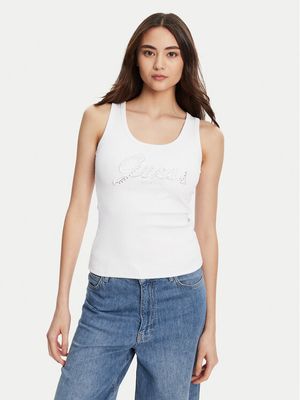 Guess - Bluzka damska ze sklepu: MODIVO w kategorii: Bluzki damskie - zdjęcie WP-EBWP-BKLVO-LN0_0000305238092
