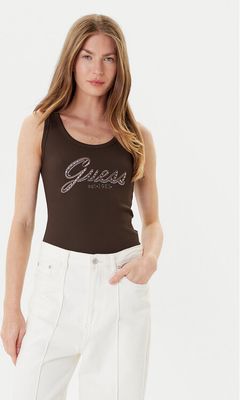 Guess - Bluzka damska w stylu młodzieżowym ze sklepu: MODIVO w kategorii: Bluzki damskie - zdjęcie WP-EBWP-BKLVO-LN0_0000305238115