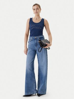 Bluzka damska Guess ze sklepu: MODIVO w kategorii: Bluzki damskie - zdjęcie WP-EBWP-BKLVO-LN0_0000305238139