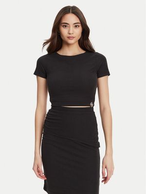 Bluzka damska wiosenna casual Guess ze sklepu: MODIVO w kategorii: Bluzki damskie - zdjęcie WP-EBWP-BKLVO-LN0_0000305238368