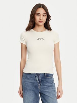 Bluzka damska wiosenna Guess Jeans ze sklepu: MODIVO w kategorii: Bluzki damskie - zdjęcie WP-EBWP-BKLVO-LN0_0000305238696