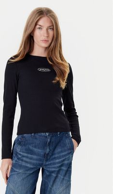 Bluzka damska jesienna Guess Jeans ze sklepu: MODIVO w kategorii: Bluzki damskie - zdjęcie WP-EBWP-BKLVO-LN0_0000305238740