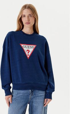 Guess Jeans - Bluza damska jesienna ze sklepu: MODIVO w kategorii: Bluzy damskie - zdjęcie WP-EBWP-BKLVO-LN0_0000305239174